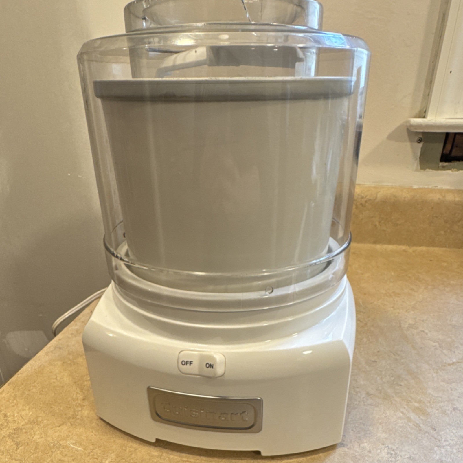 Cuisinart ICE-21 Frozen Yogurt Ice Cream Sorbet Maker 1.5qt White Automatic