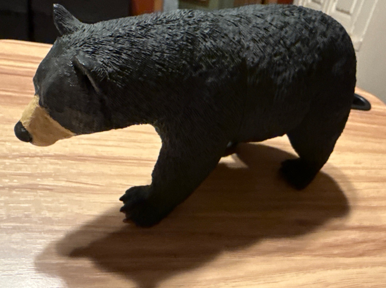 Vintage Hard Plastic Black Bear