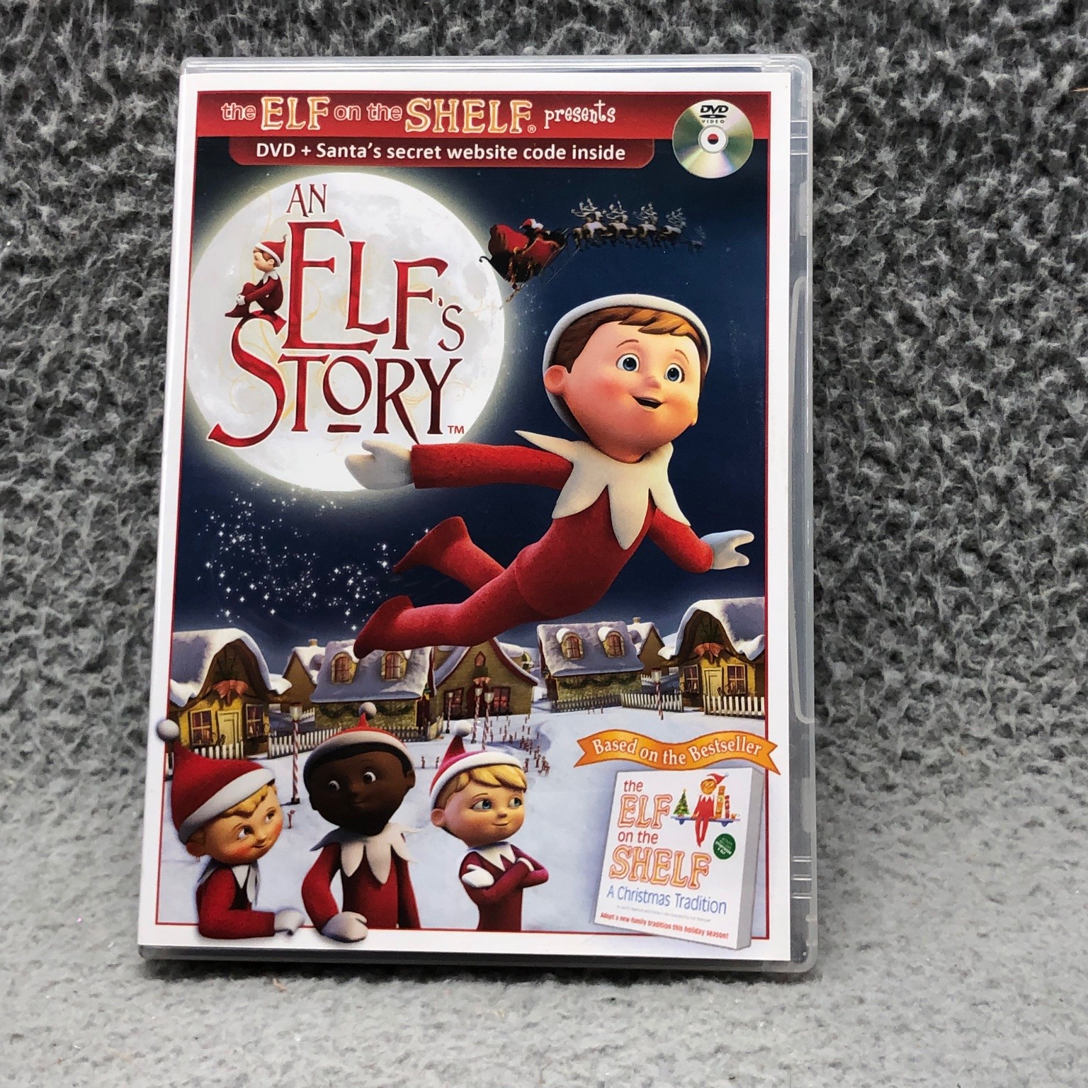 An Elf's Story DVD 2011 The Elf on the Shelf Holiday Movie Animated Special