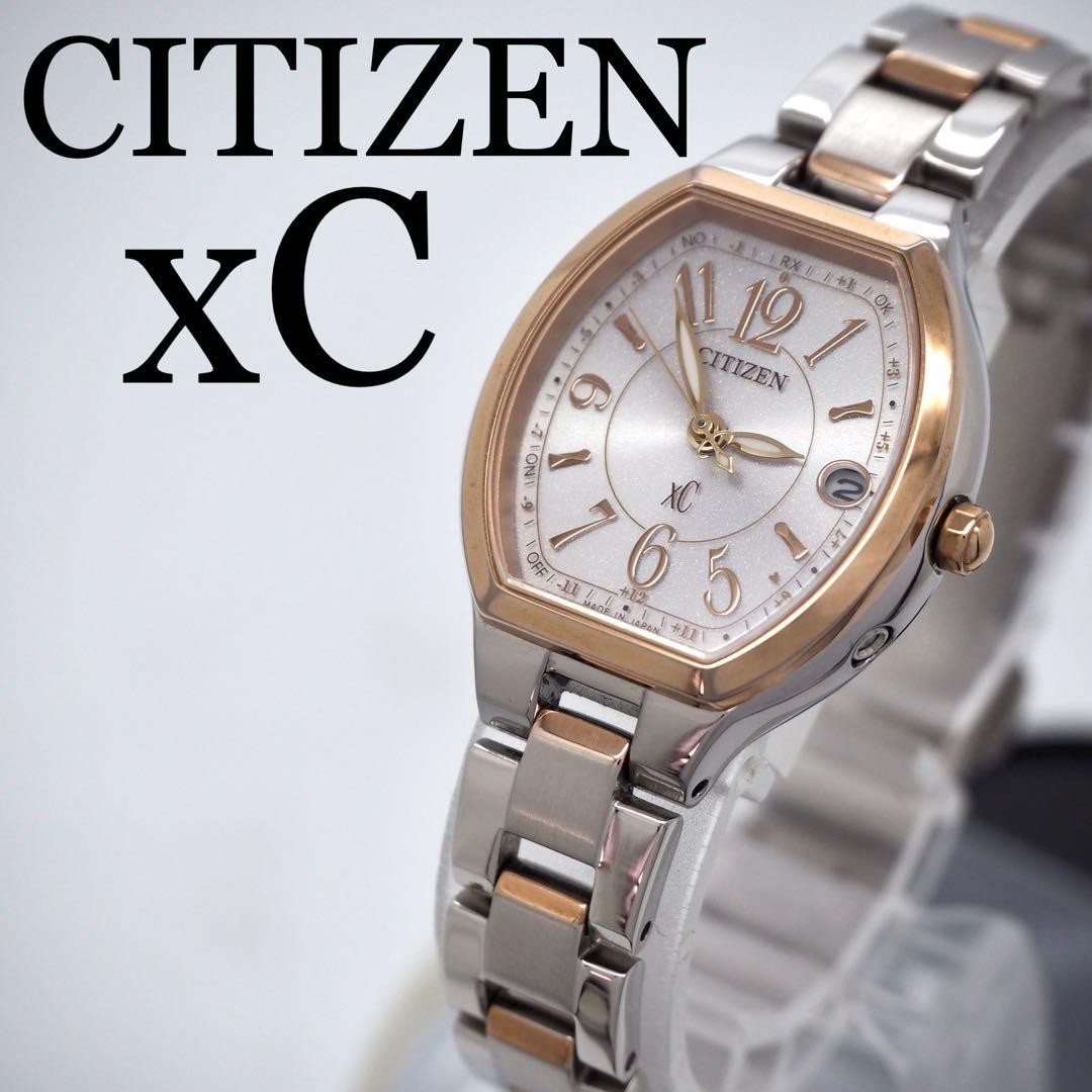 503 Working [Excellent Condition] CITIZEN XC Women's Radio-Controlled Solar