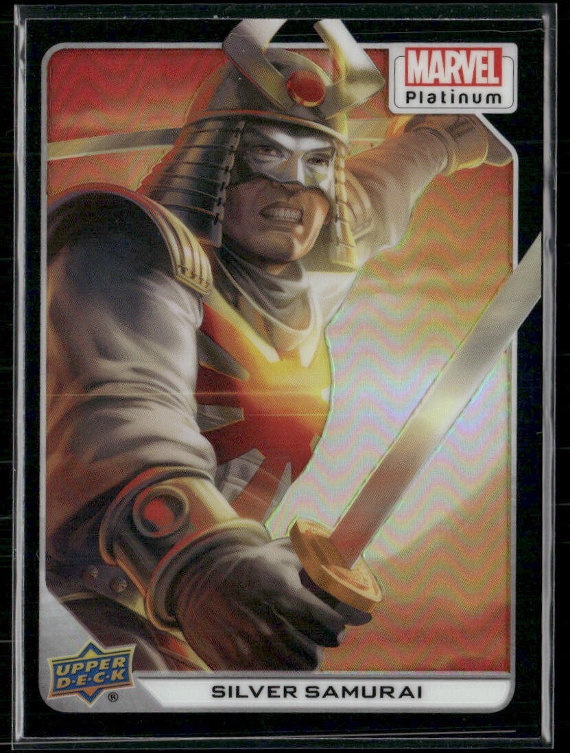 2023 Upper Deck Marvel Platinum Black Rainbow #70 - Silver Samurai