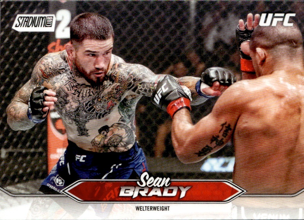 2025 Topps UFC Stadium Club Sean Brady #129
