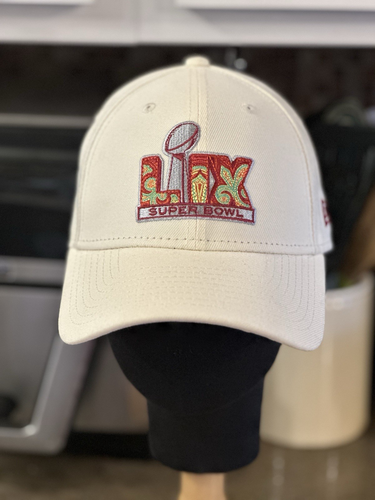 Super Bowl 59 New Era SnapBack Hat Off White