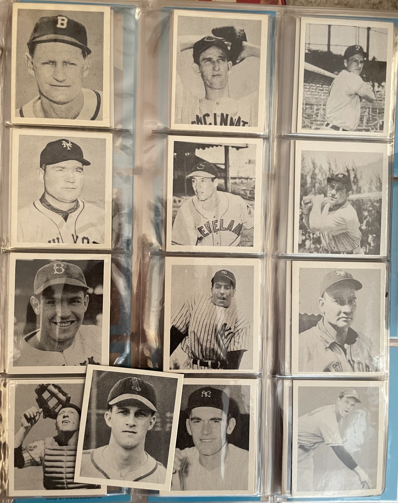 1978 HRT/RES 1948 Bowman reprint complete set (48) NM+ Musial Berra Feller+