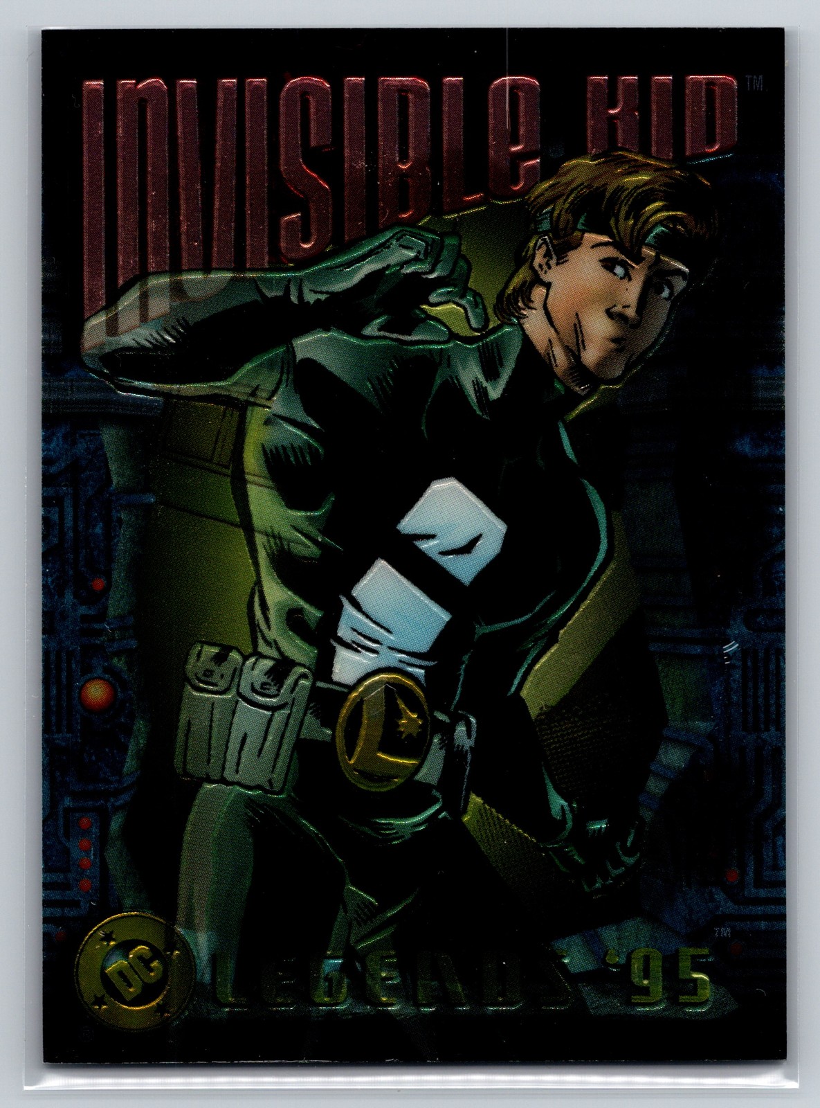 1995 SkyBox DC Legends Power Chrome #138 Invisible Kid Lyle Norg Legionnaire
