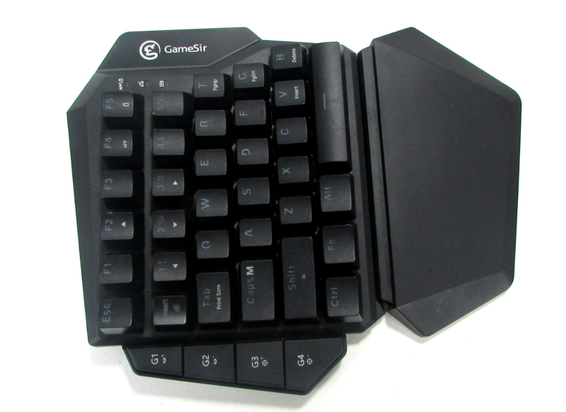 GameSir VX One-Handed Mechanical Gaming Keyboard Wireless Game Keypad NO DONGLE