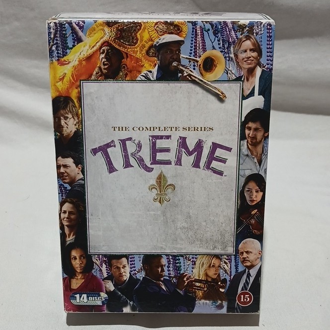 HBO Treme Complete Series DVD Box Set, 14 Discs, 36 Episodes, Drama, Featurette