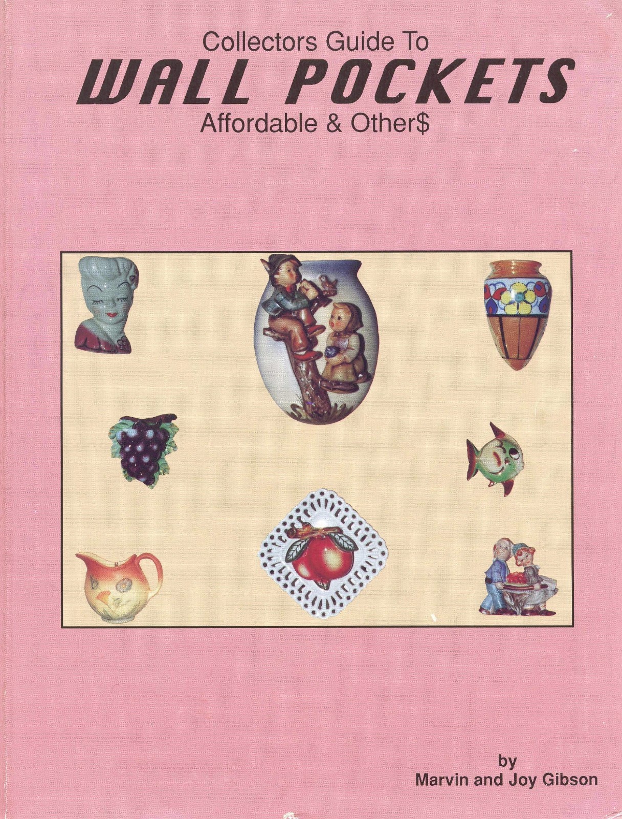 Antique Pottery Ceramic Wall Pockets - Types Makers  /  Book + Values