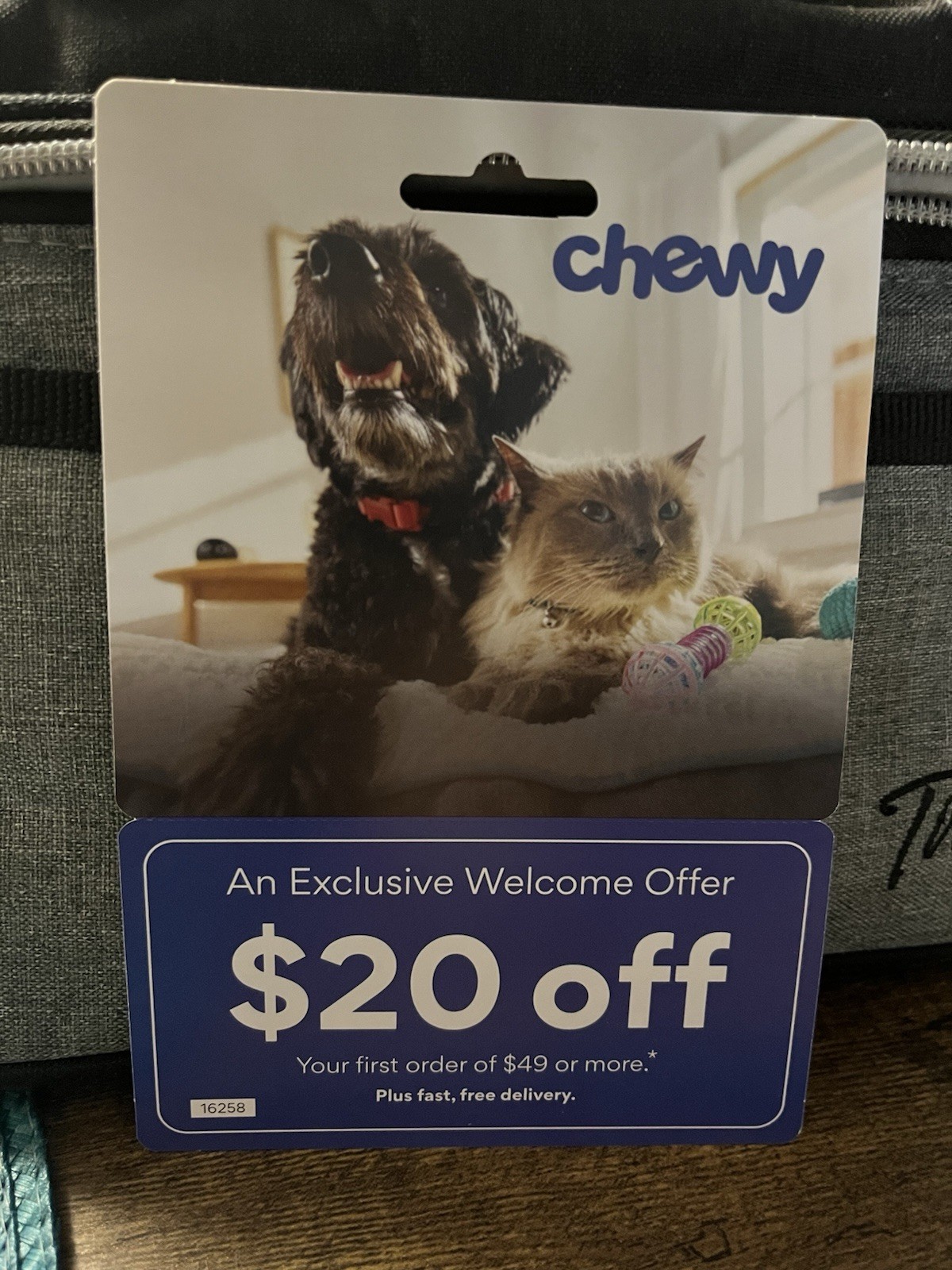 CHEWY ($20 Off First Order Of $49 Or More) Coupon ($20.00 Value) Exp: 04/30/2026