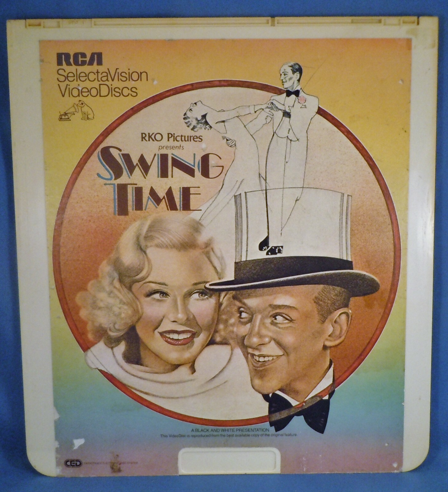 RCA CED VIDEODISC! - SWING TIME with Fred Astaire