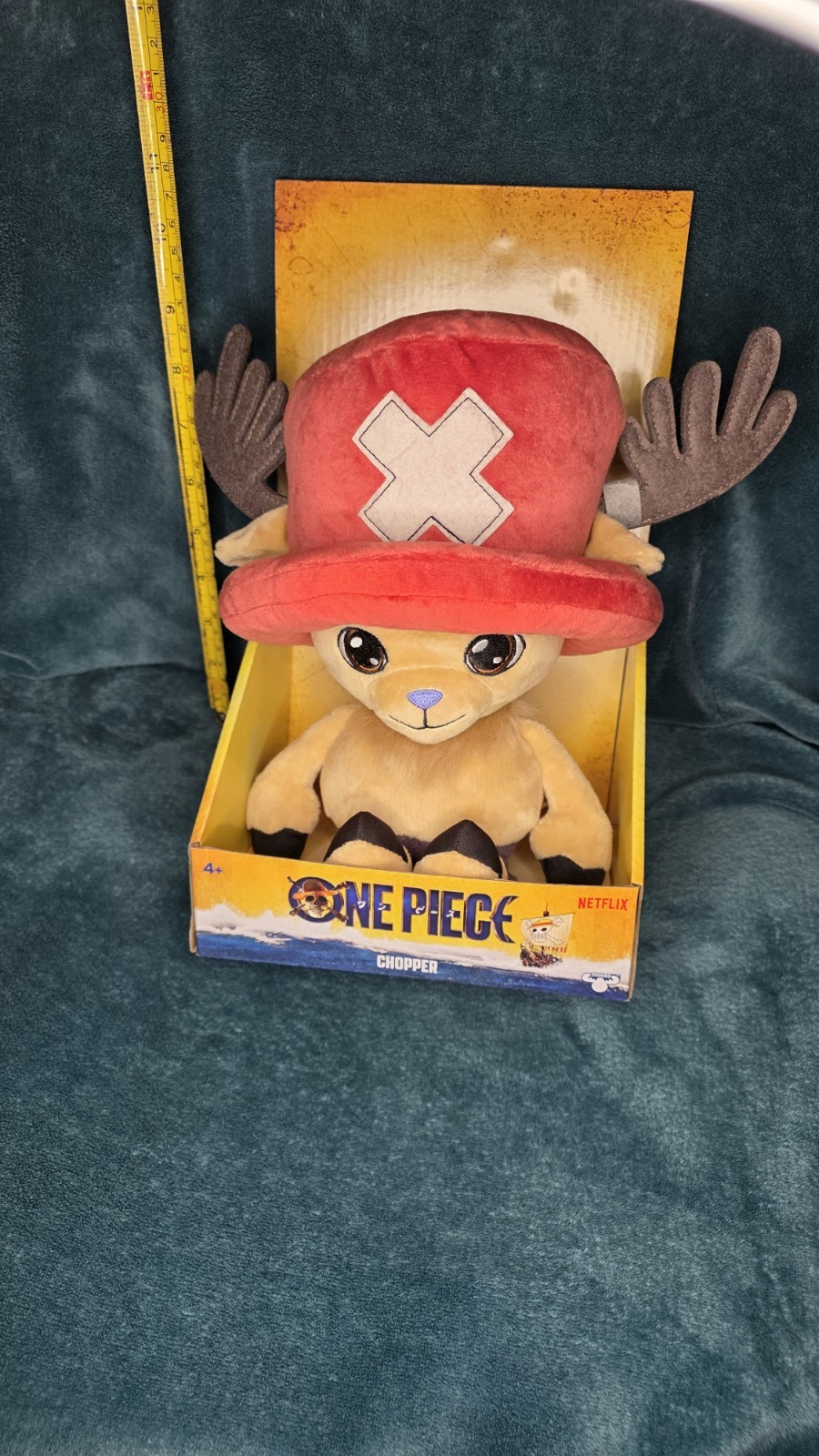 One Piece  NETFLIX Adventure Series Tony Tony Chopper Figure and Plush By Moose