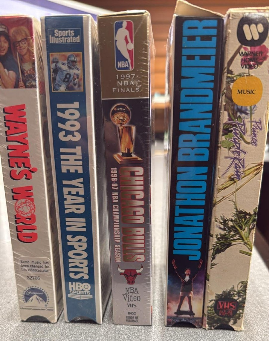 NEW The Official 1996-97 NBA Championship Video, Wayne's world,