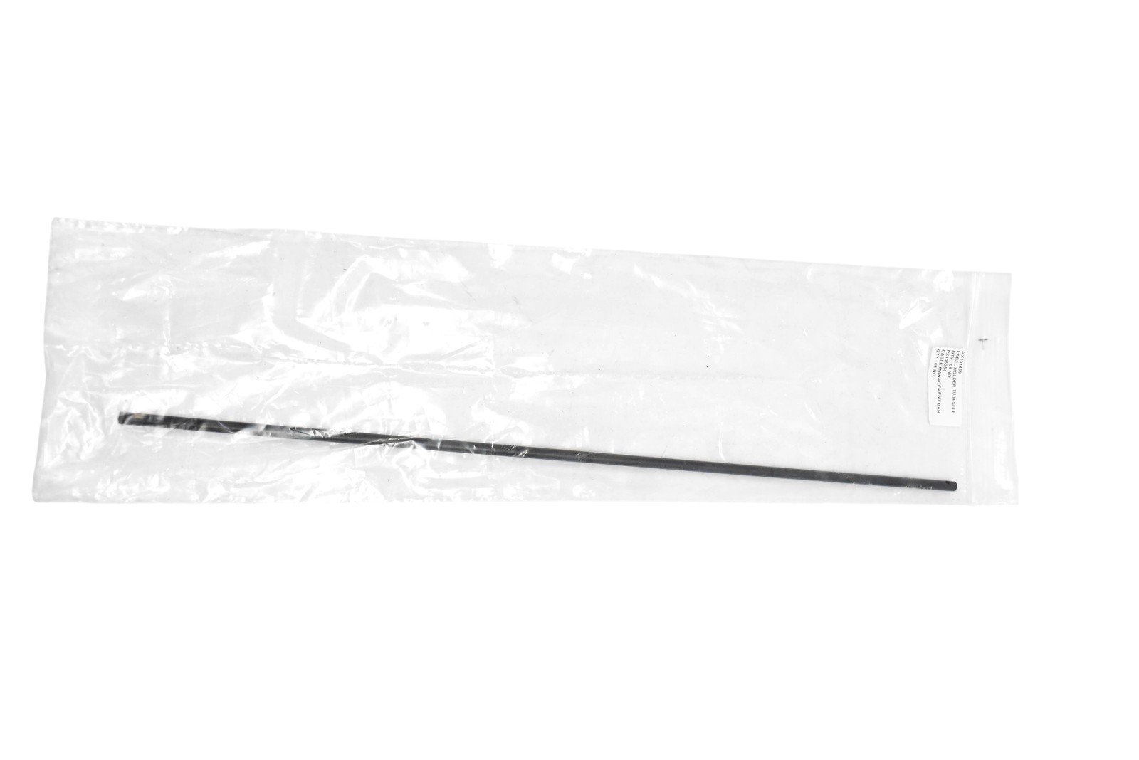 MX101460 Label Holder TubeSelf Cable Management Bar 19in Rack Mount Accessory