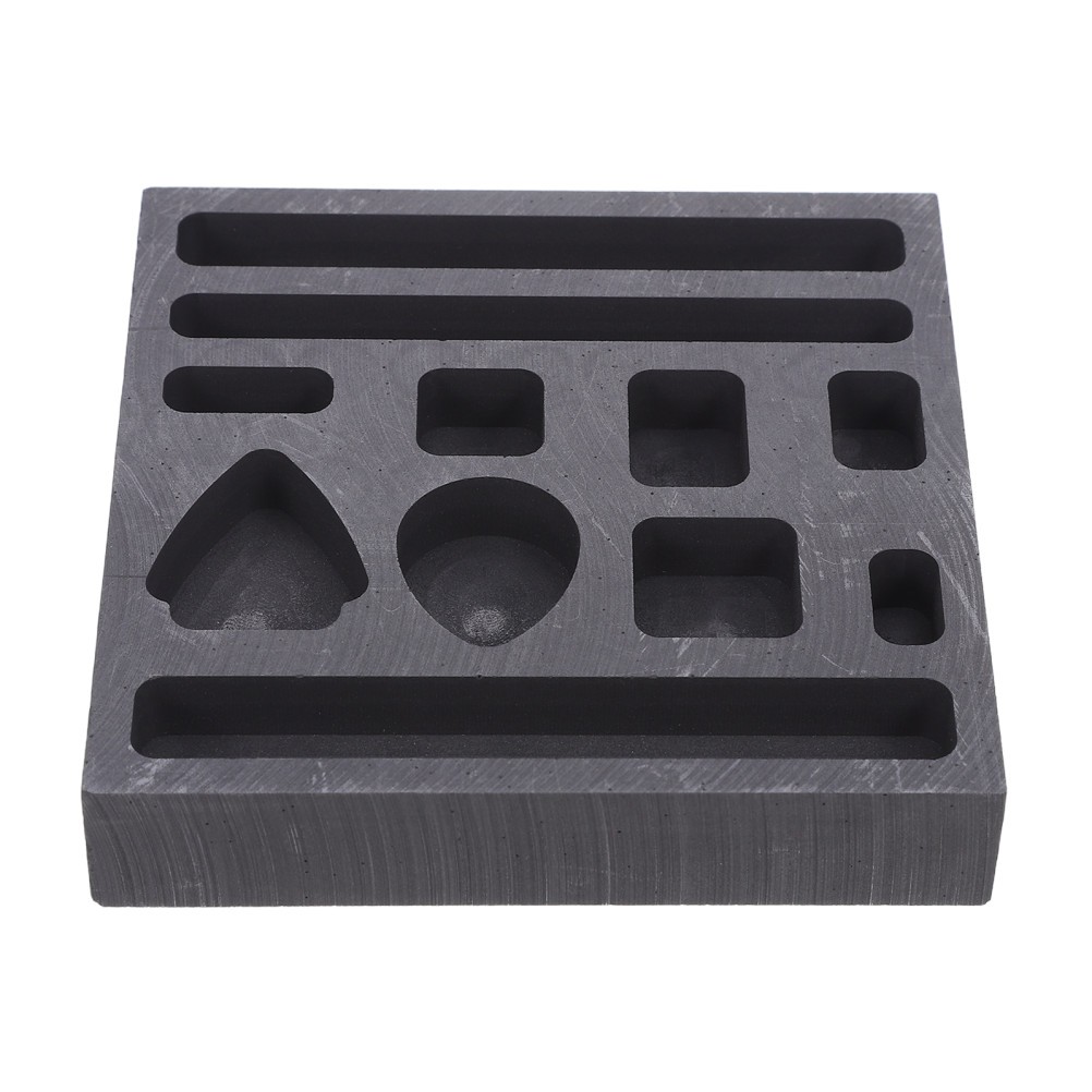  Ingot Mold For Silver Casting, Graphite Metal Mold Smelting Tools For Jewelry
