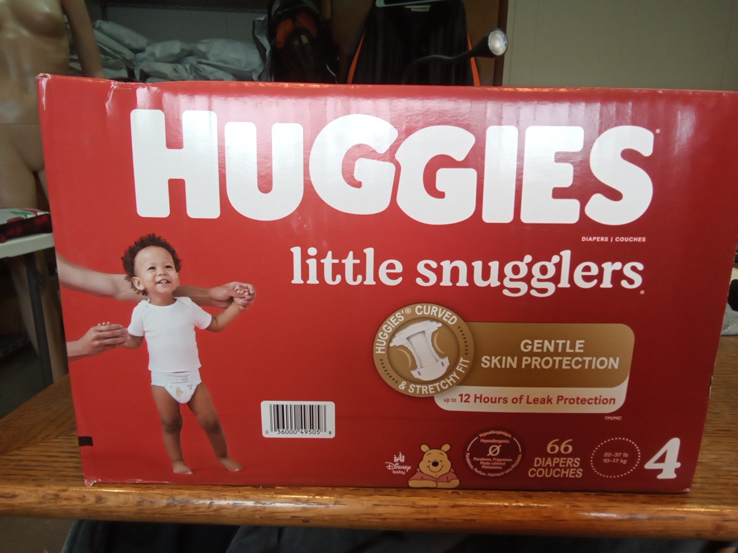 Huggies Little Snugglers Diapers - Size 4 - 66ct