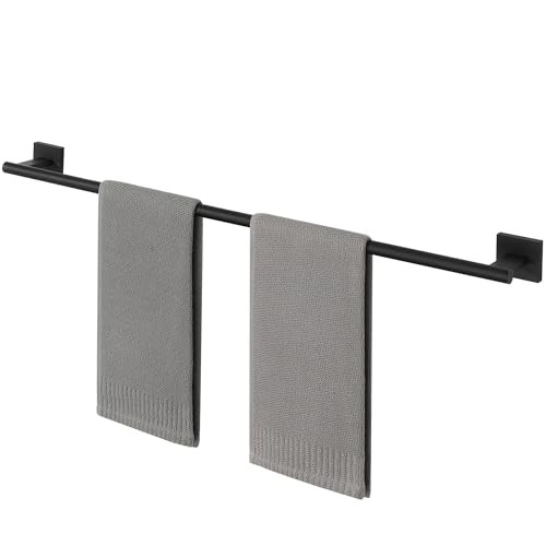 Towel Bar for Bathroom Towel Rack Wall Mounted, SUS304 31.98 Inch Black