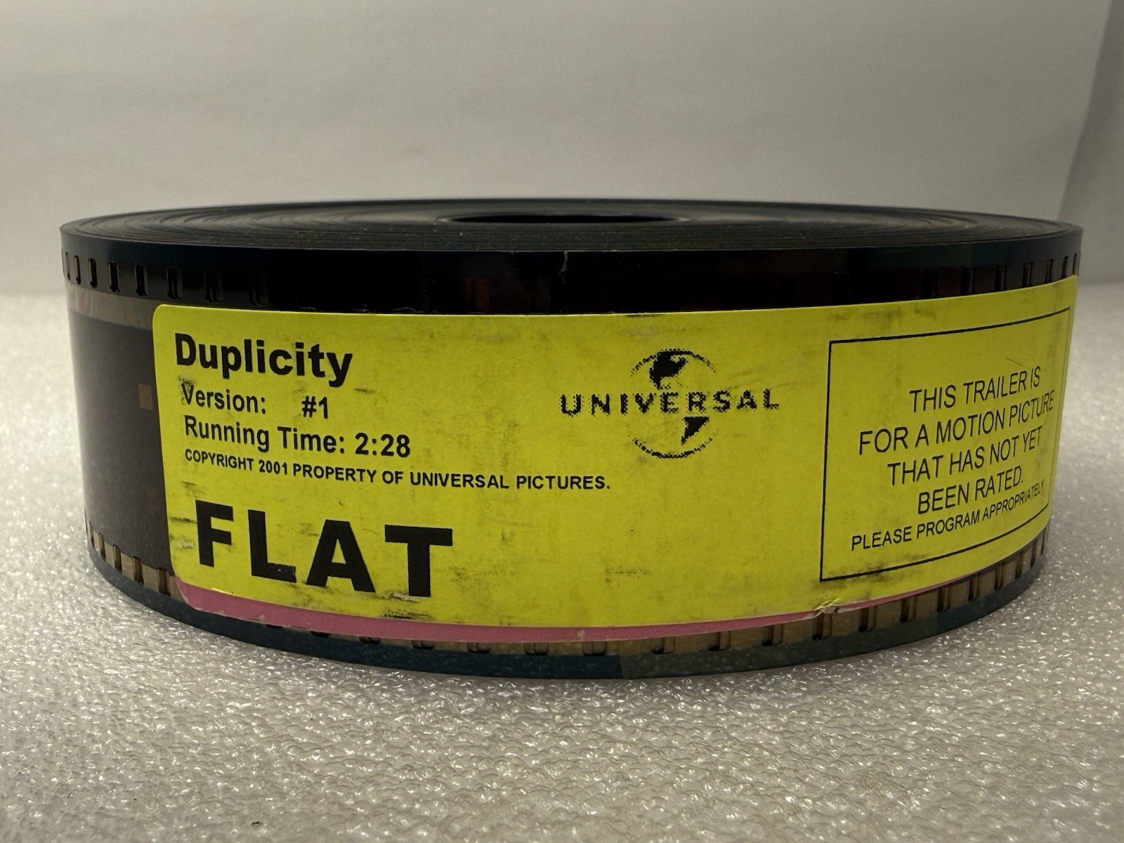 DUPLICITY  ORIGINAL 35mm MOVIE THEATER FILM TRAILER