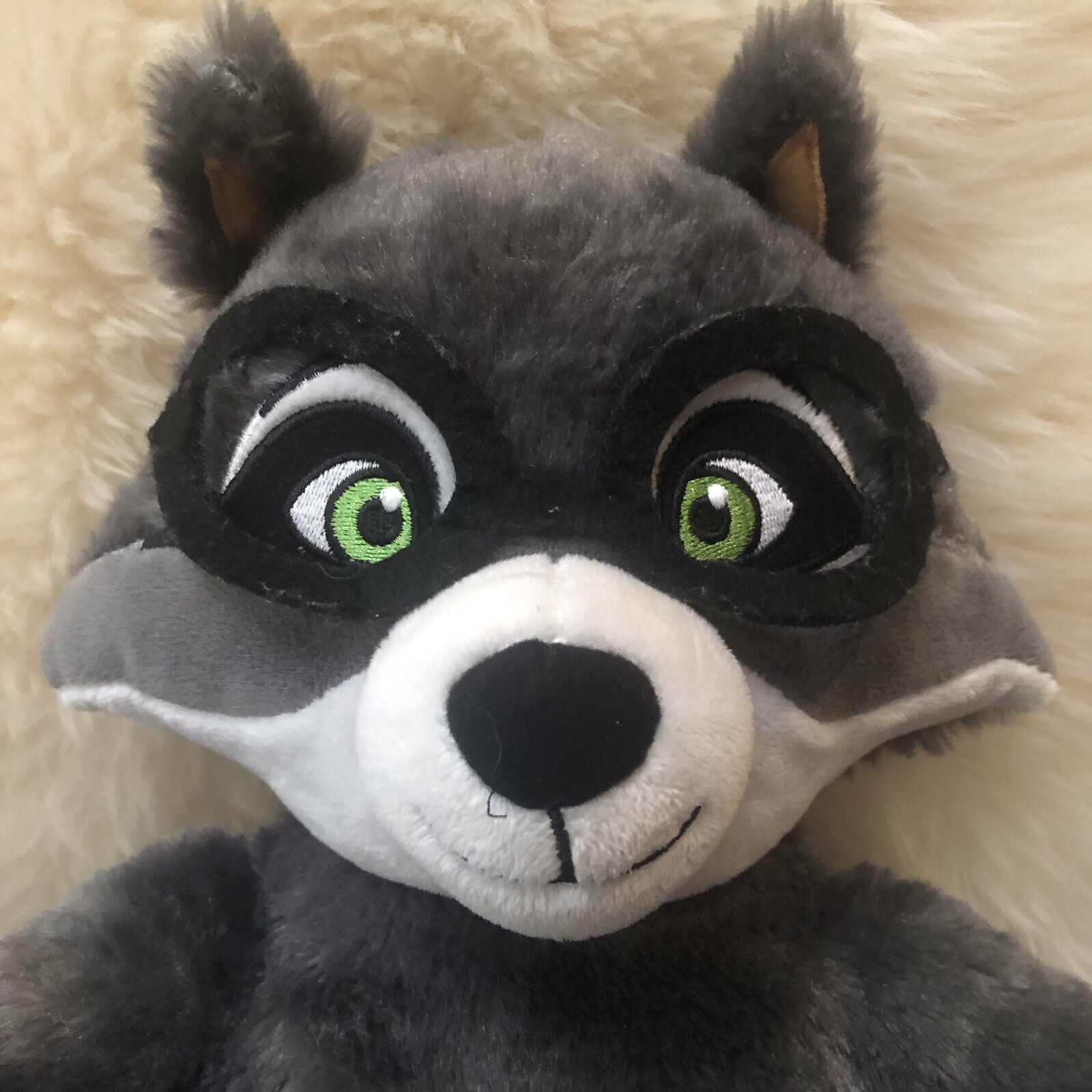 Build A Bear Oliver Raccoon 26”plush Great Wolfe Lodge Exclusive 