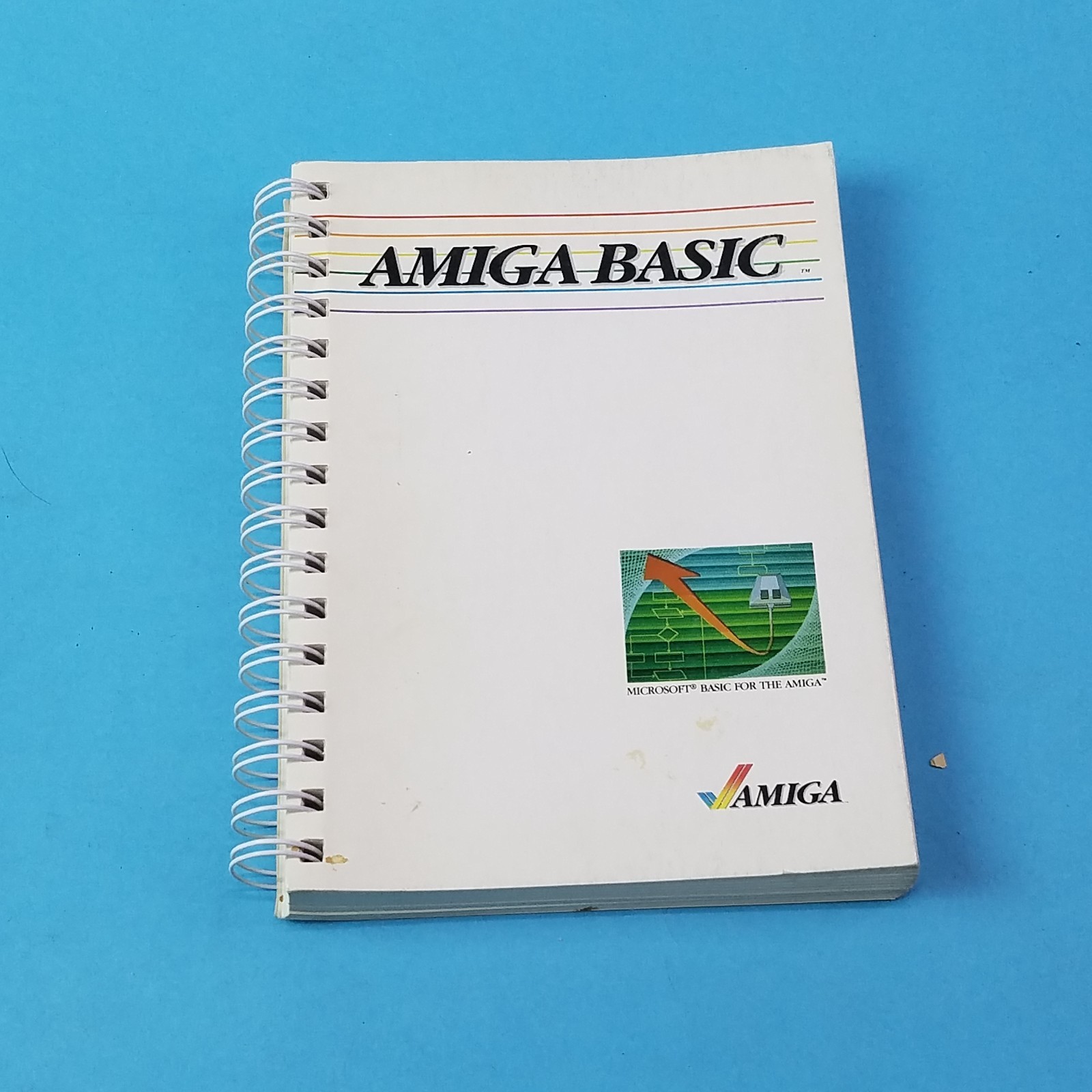 Amiga Basic Book - Vintage Amiga Booklet - Amiga Manual