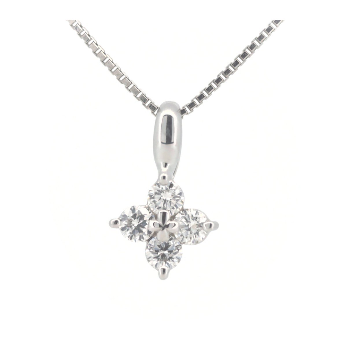 TASAKI Diamond Necklace 0.24ct K18WG (18K White Gold)  Shop