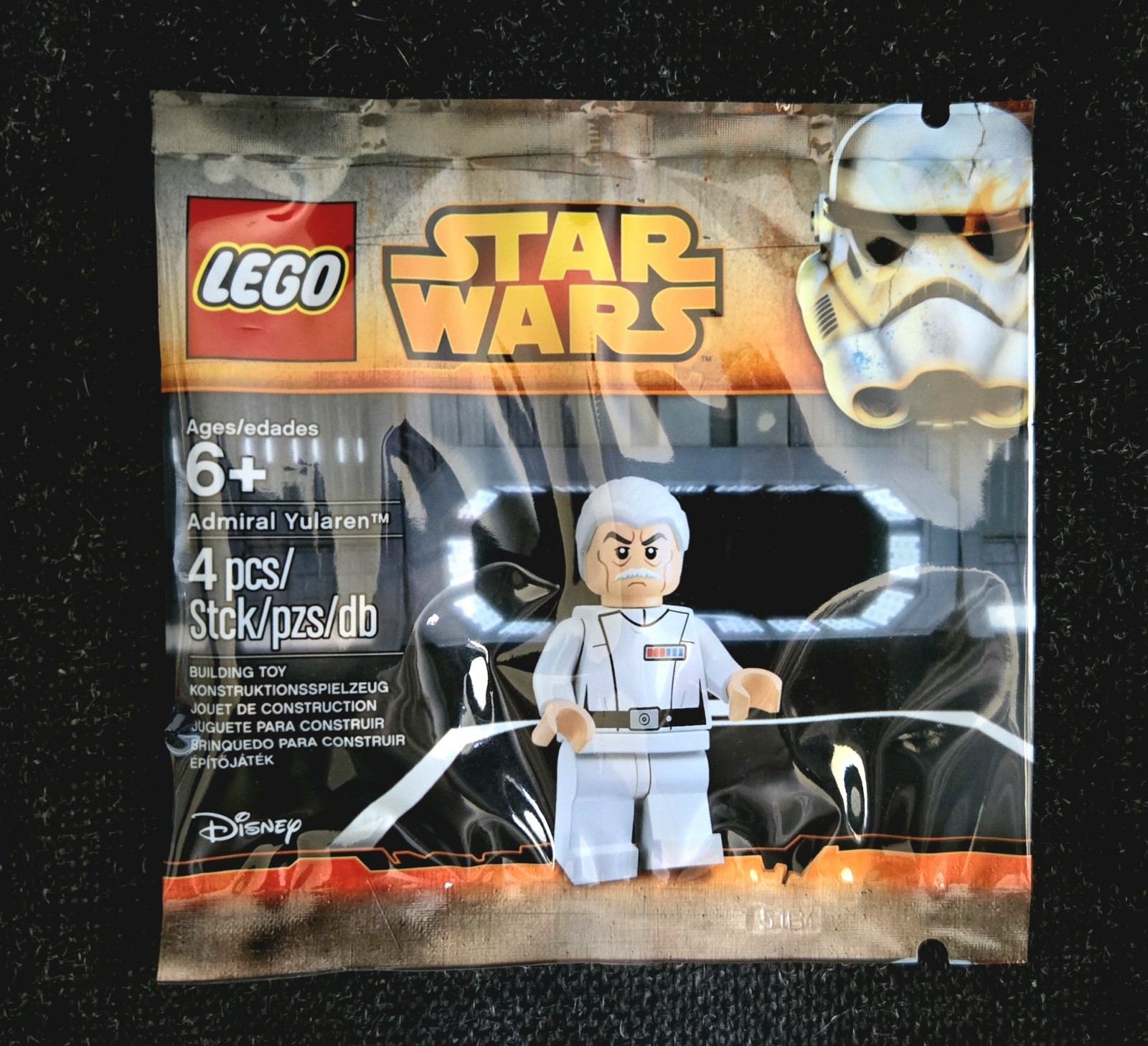 LEGO Star Wars: Admiral Yularen (5002947) BRAND NEW SEALED MINIFIGURE Rare