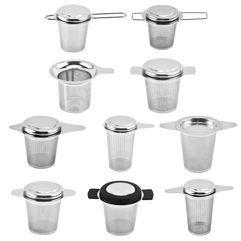 304 Stainless Steel Tea Strainer Tea Drain Tea Infuser Tea Leaf Spice Tea Filter