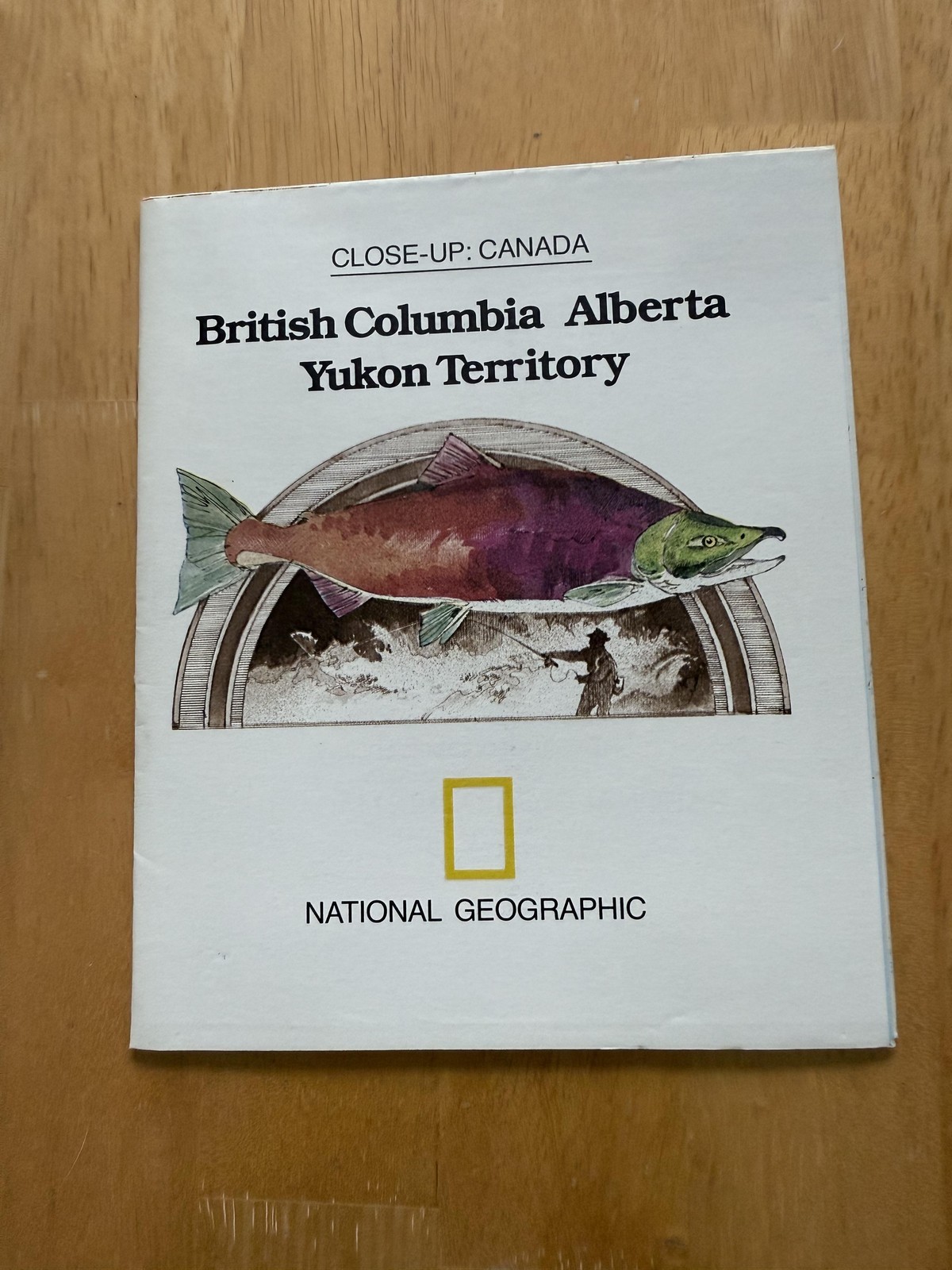 Vintage 1978 National Geographic Map British Columbia Alberta Yukon Canada