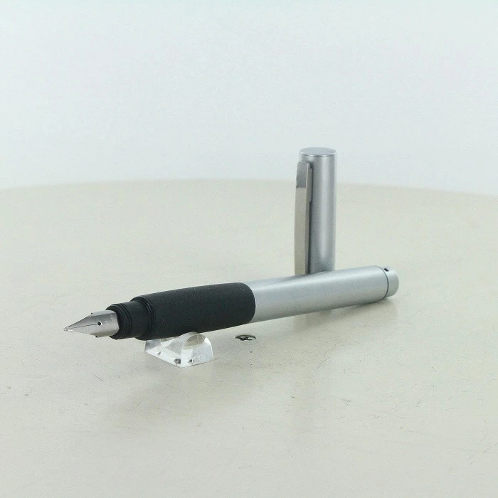 [Used]  LAMY Accent AL Rubber Grip L96KK Fountain Pen [Used Writing