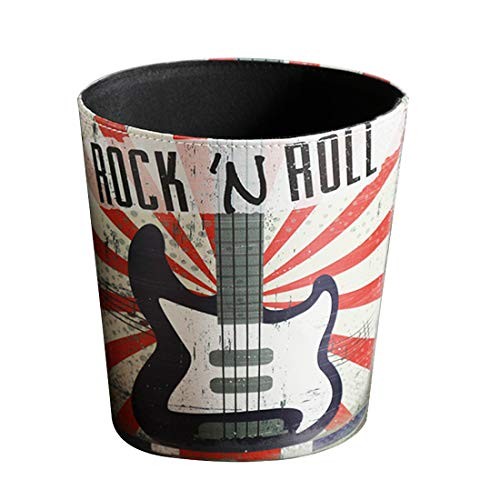  Scakbyer Decorative Trash Can Vintage Wastebasket Deskside Recycle Bin Waste 