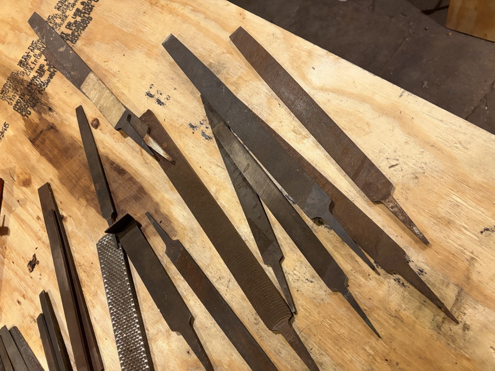 Different Shape, Files, And Sizes Good For Wood And Metal