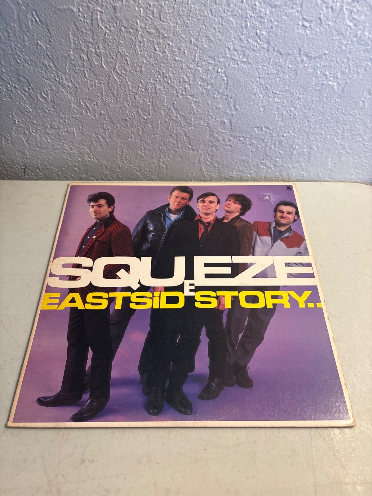 SQUEEZE - EAST SIDE STORY (1981) VINYL LP A&M SP-4854 NEW WAVE ROCK TEMPTED VG+