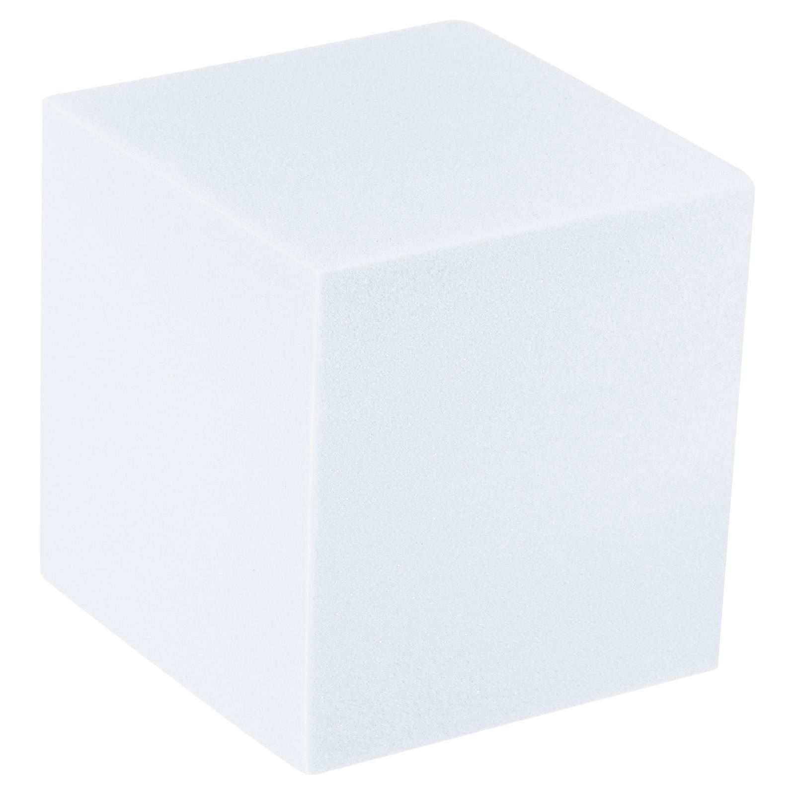 2x2x2" Square Photography Props, Hard Foam Photo Props, White