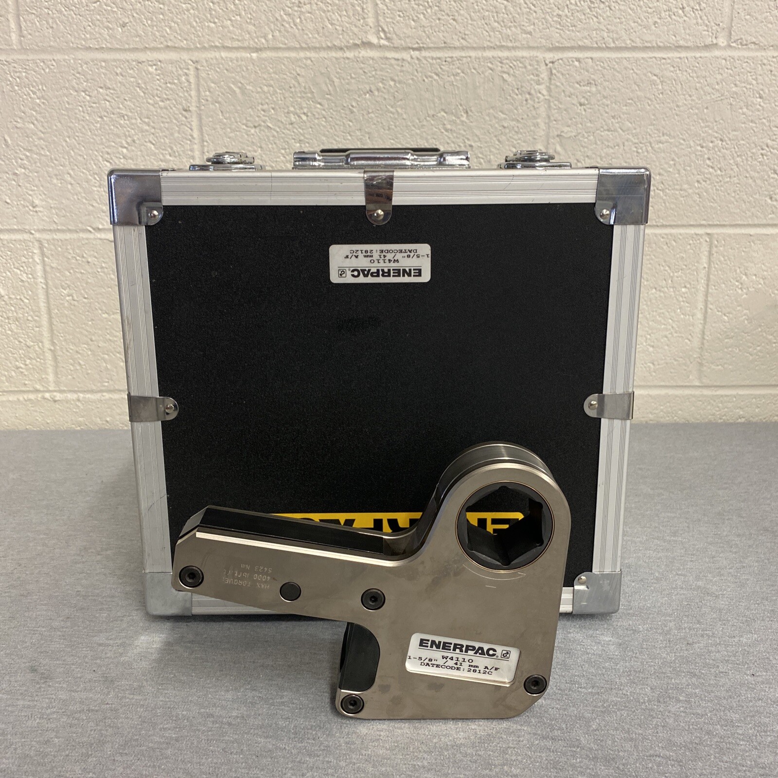 Enerpac W4110 Hydraulic Hexagon Torque Wrench Cassette 1-5/8"