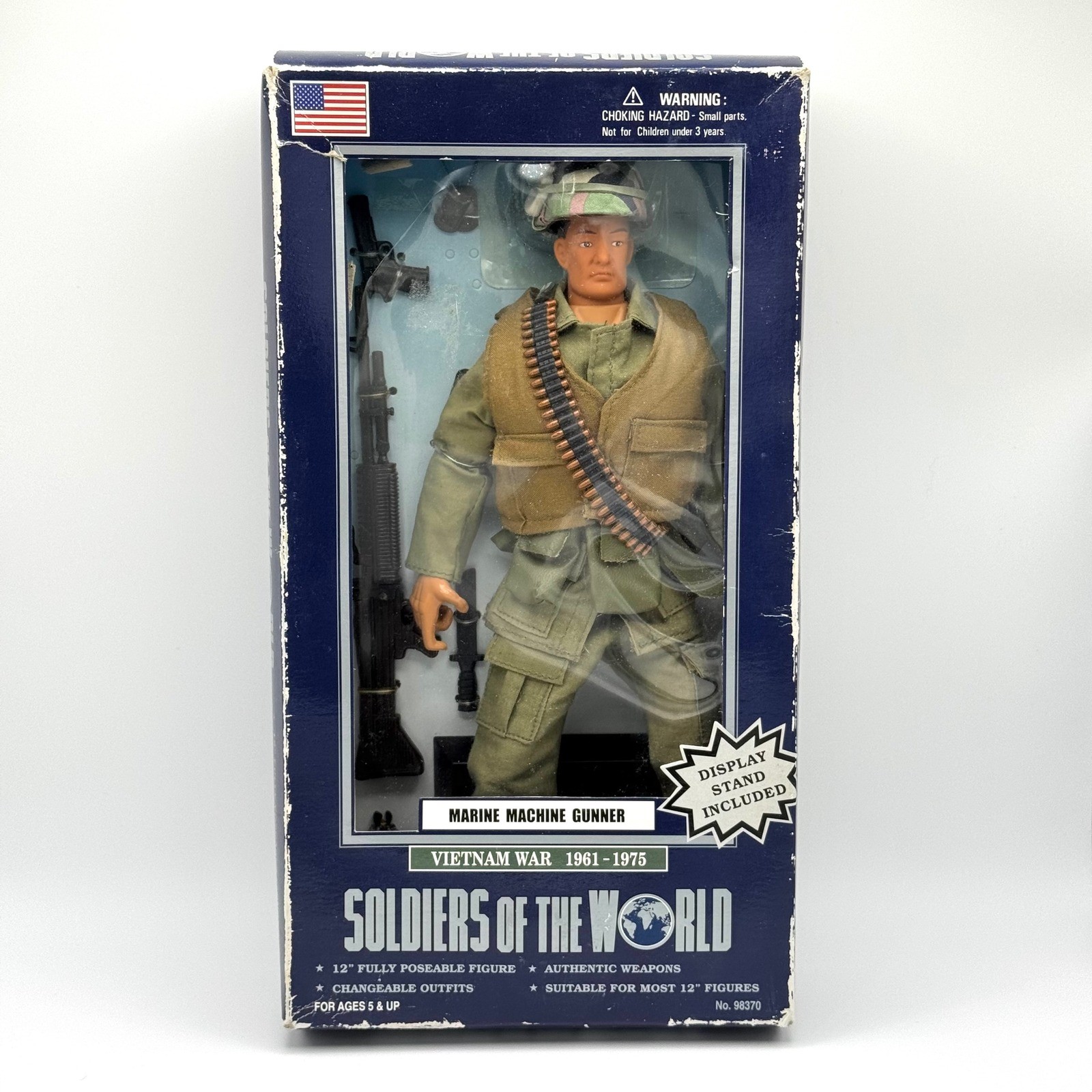 Vietnam War Marine Machine Gunner Soldiers Of The World 1998 Action Figure
