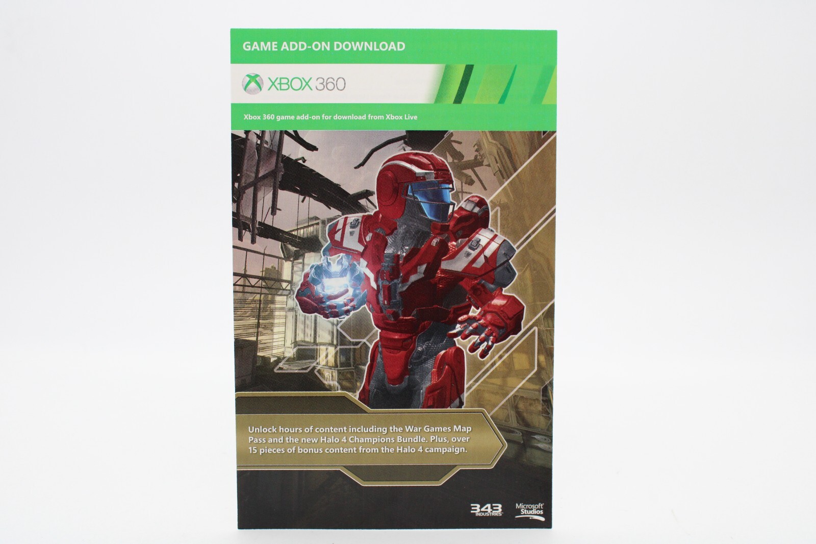 Xbox 360 Halo 4 Game of the Year GOTY Add On DLC Champions Bundle Brand New