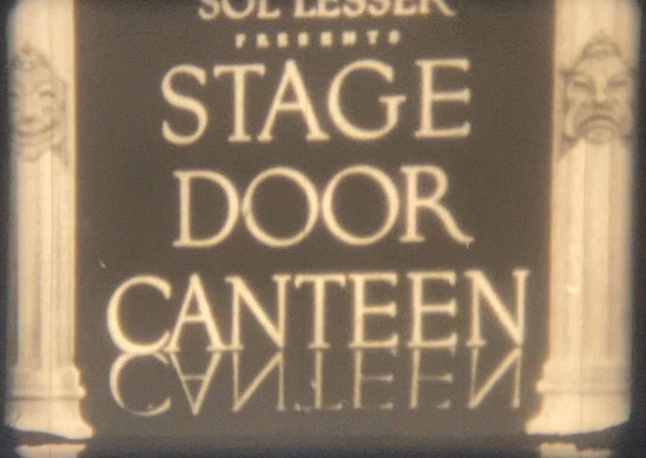 “Stage Door Canteen” (1943), Super 8mm Film Sound, Cheryl Walker, W Terry, 5R
