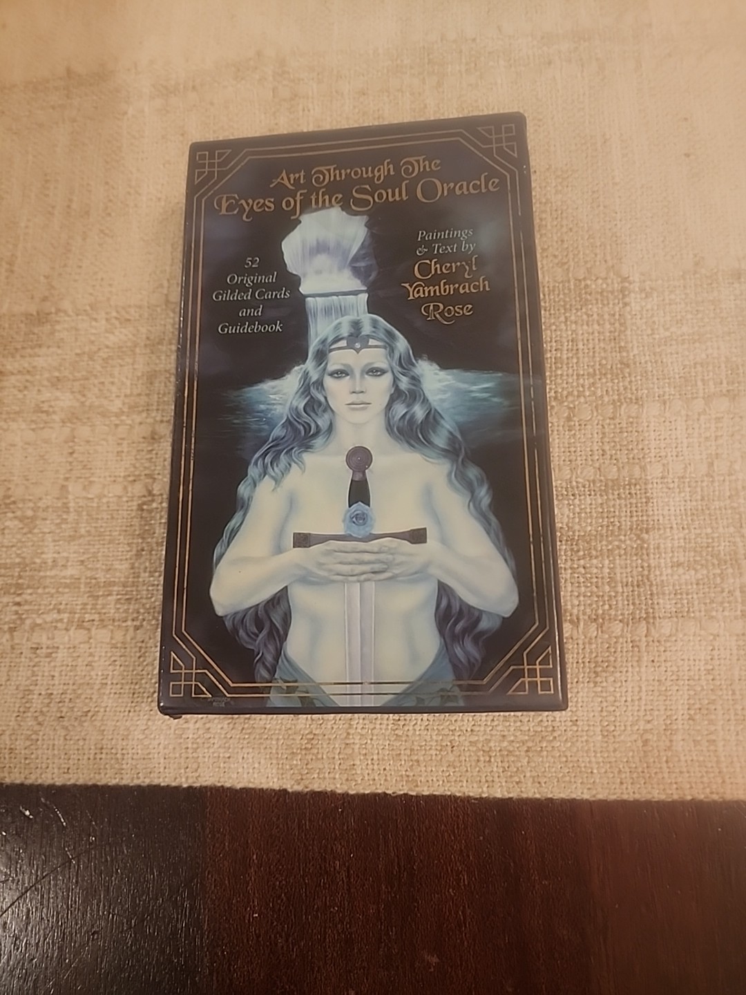 Art Through the Eyes of the Soul Oracle, 52 Guided Cards by Cheryl Yambrach Rose