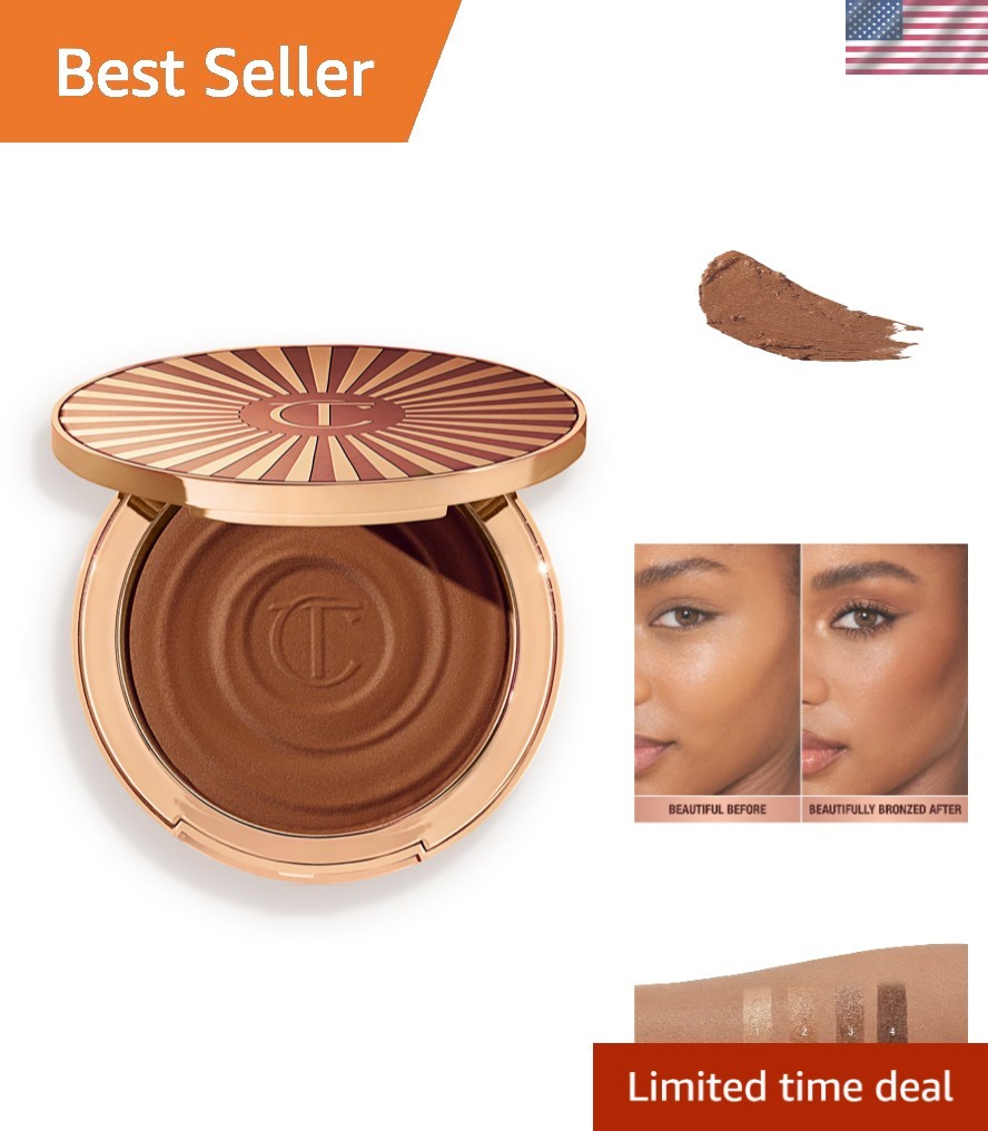 Beautiful Skin Face Makeup & Body Cream Bronzer - Hydrating Hyaluronic Acid &...