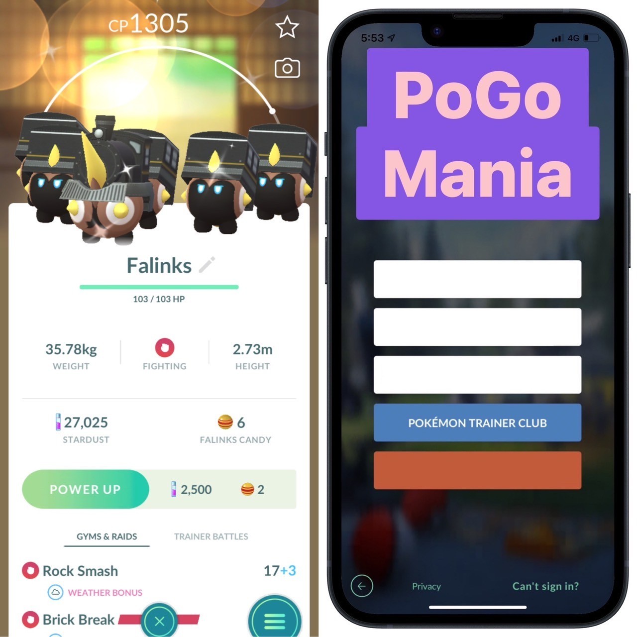 Shiny Falinks in train-ing costume✨mini PTC 20k✨(read description)