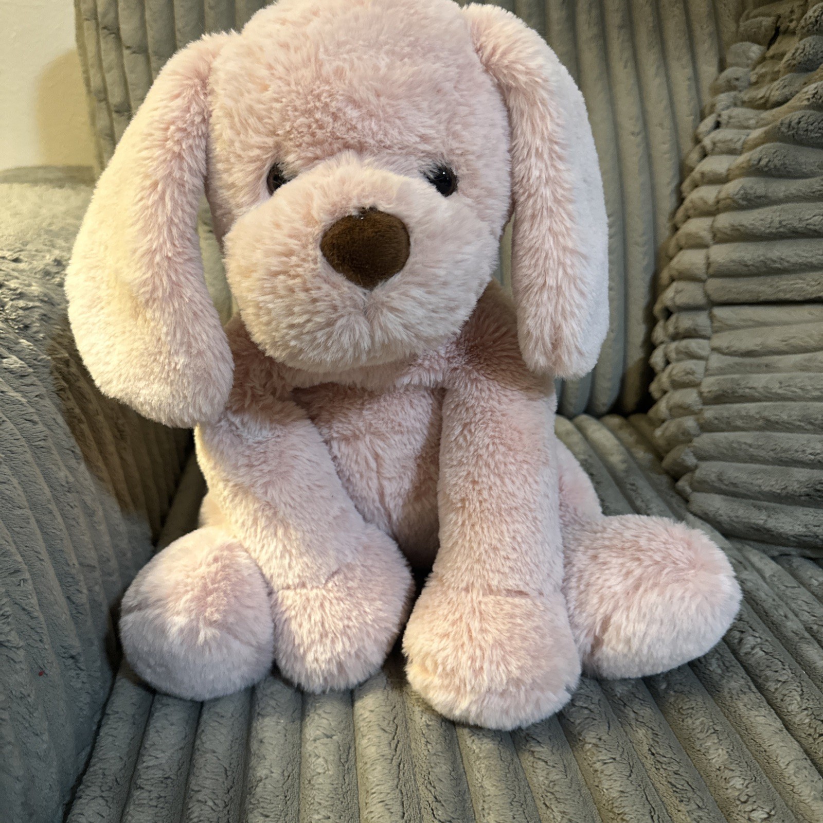 Animal Adventure Large Pink Puppy Dog Plush Super Soft 14" Stuffed Animal 2022