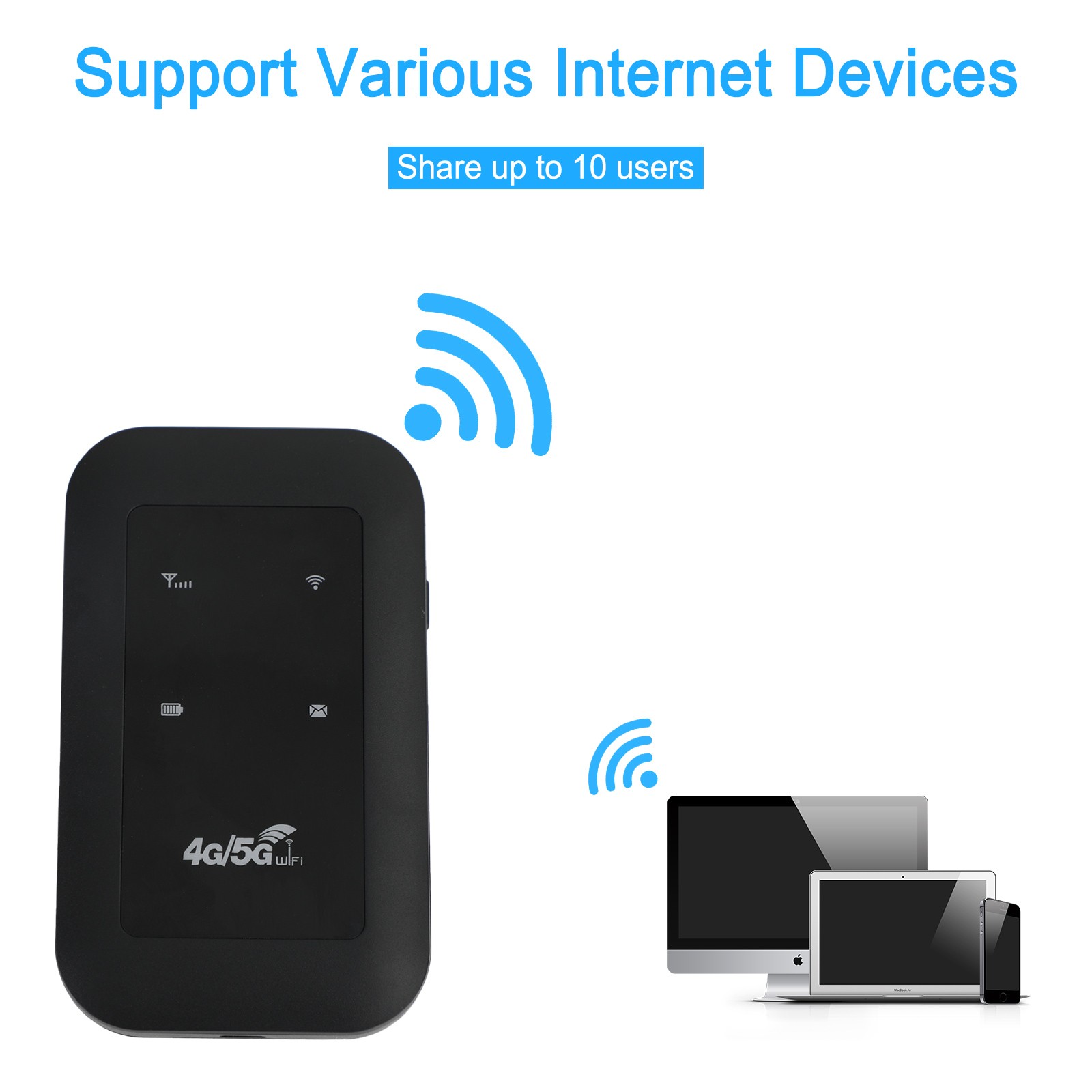 H806 4G LTE UMTS WCDMA Hotspot Wireless-Router WiFi Mobile_Broadband Modem