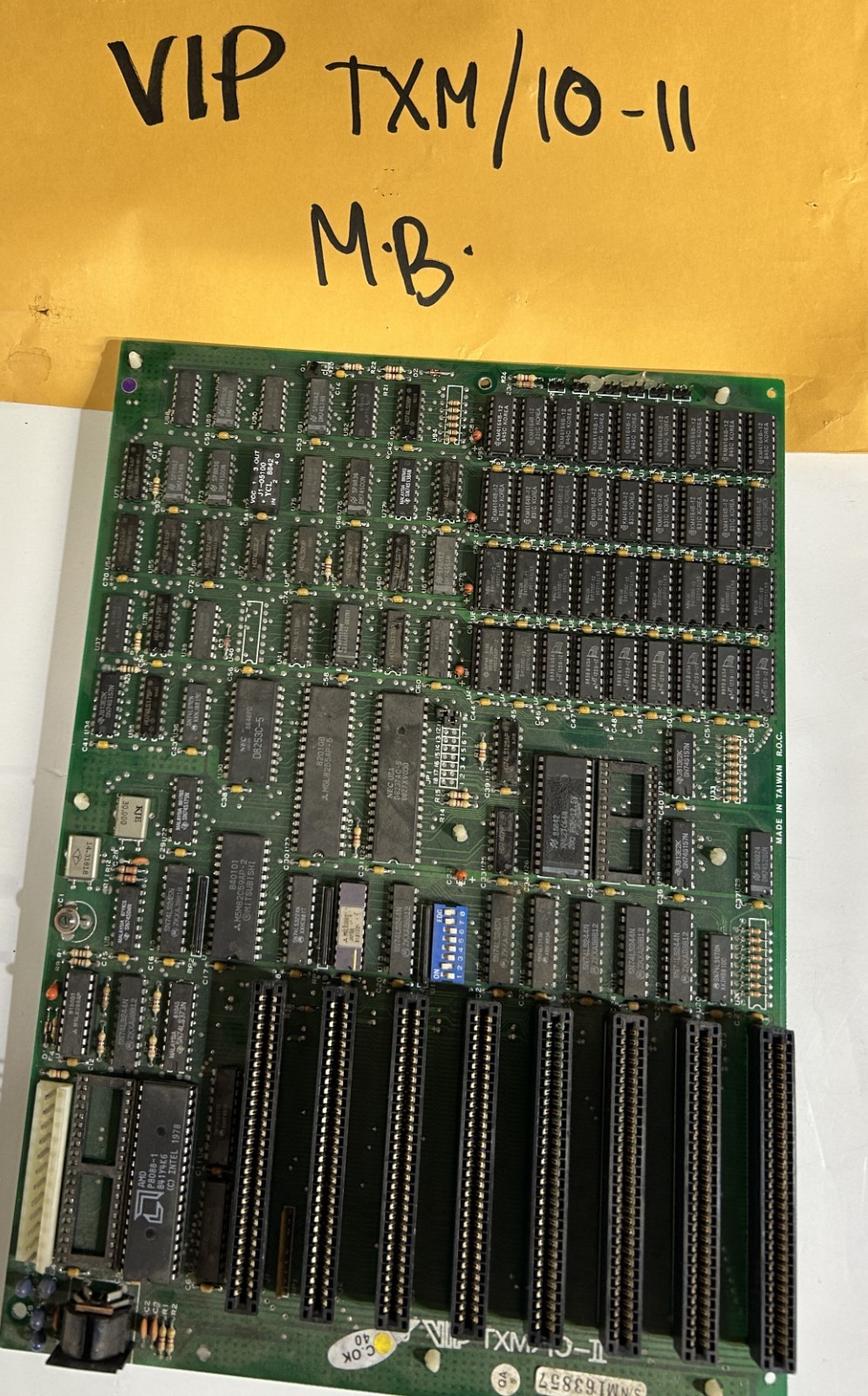 VIP Computer Motherboard TXM/10-11 AMD P8088-1 CPU