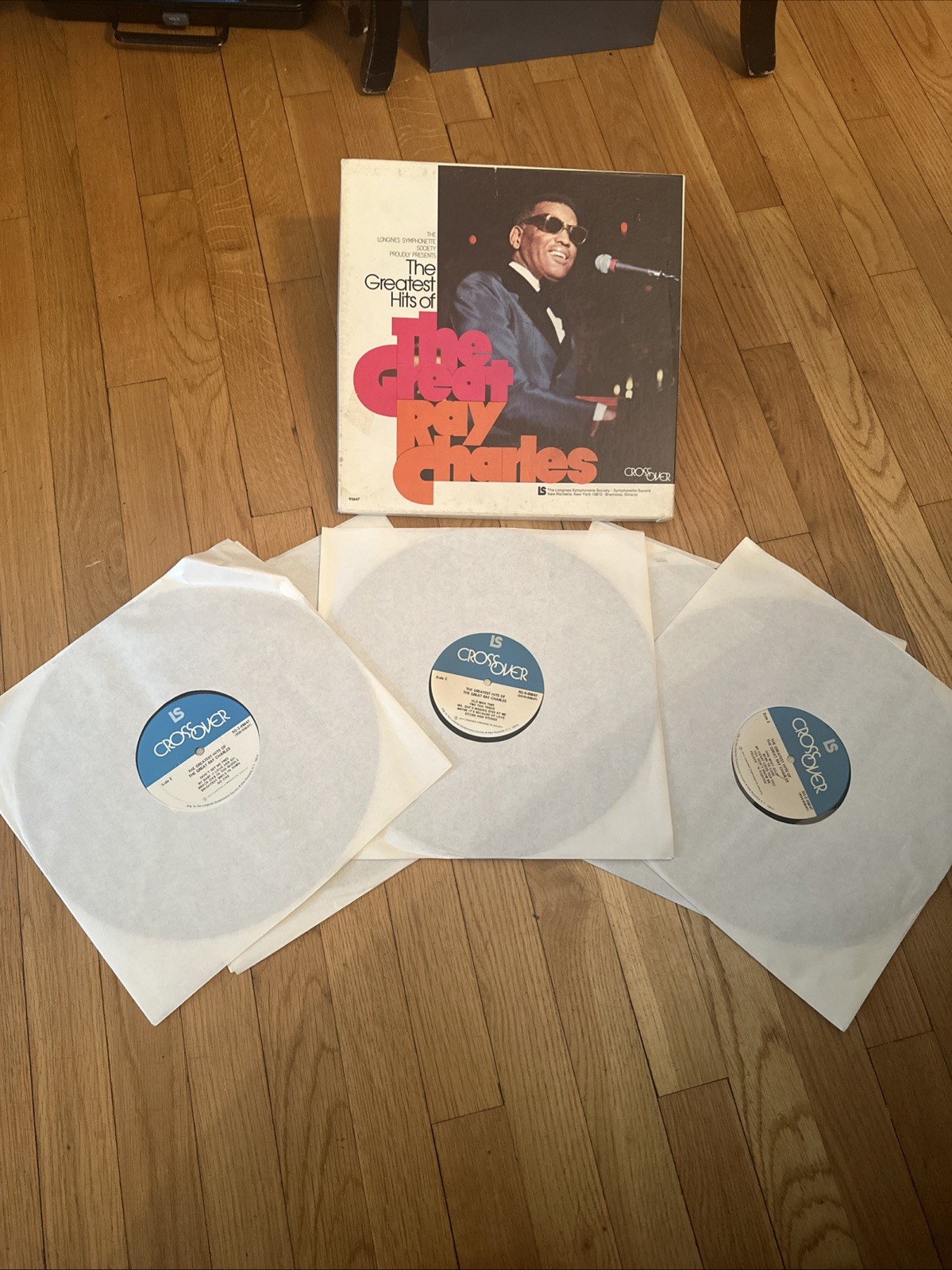 The Greatest Hits Of The Great Ray Charles - 5LP  Box Set -Crossover/ Ex +Vinyl