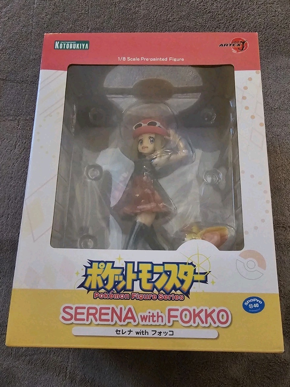 Pocket Monsters Serena Fokko Fennekin  Pokemon 1/8 Kotobukiya ARTFX J