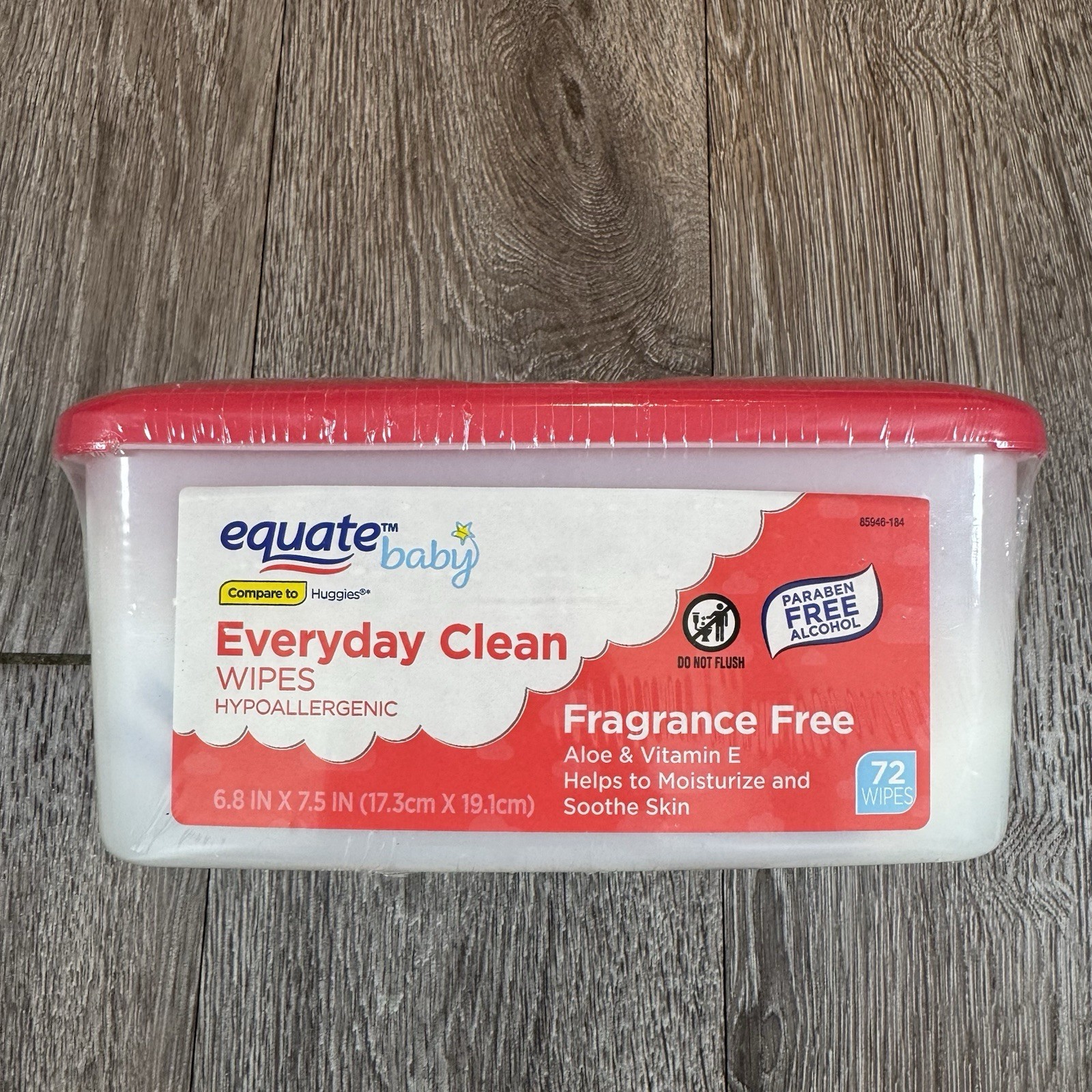 Walmart Equate Everyday Clean Empty Wipes Dispenser