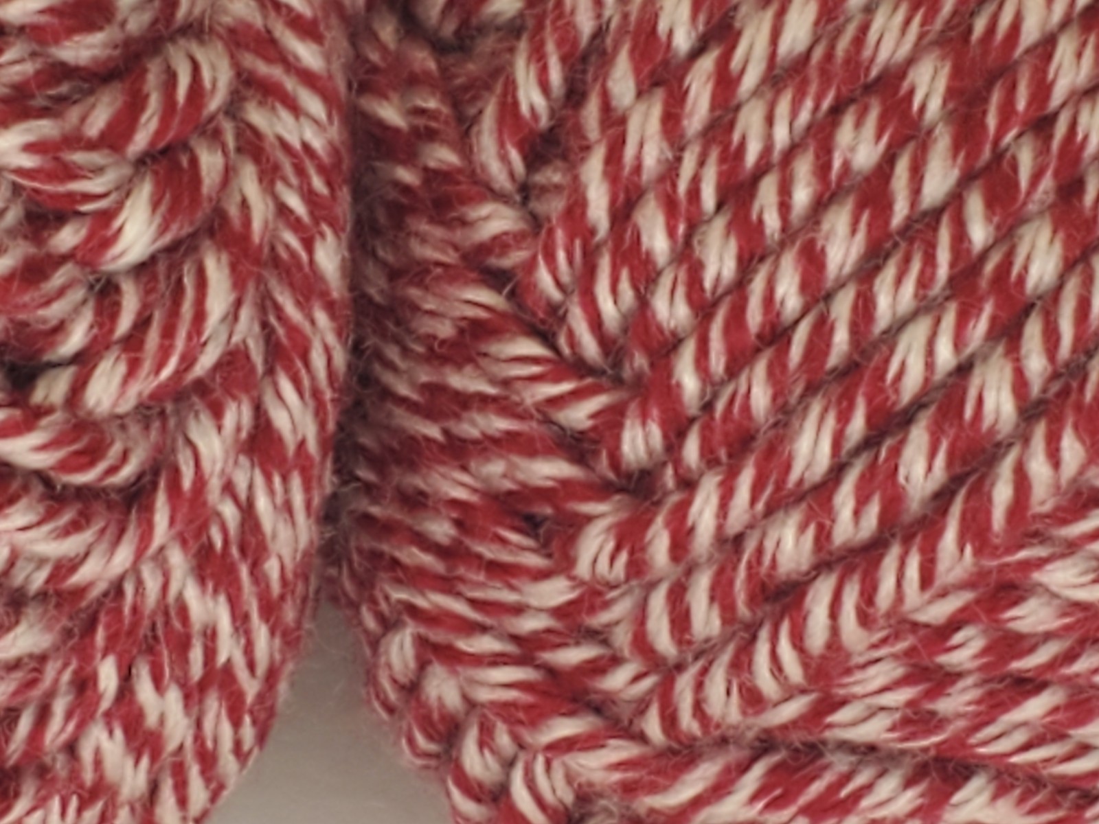 Lot of 6 New Big Twist By Joann's Candy Cane Red White Twist