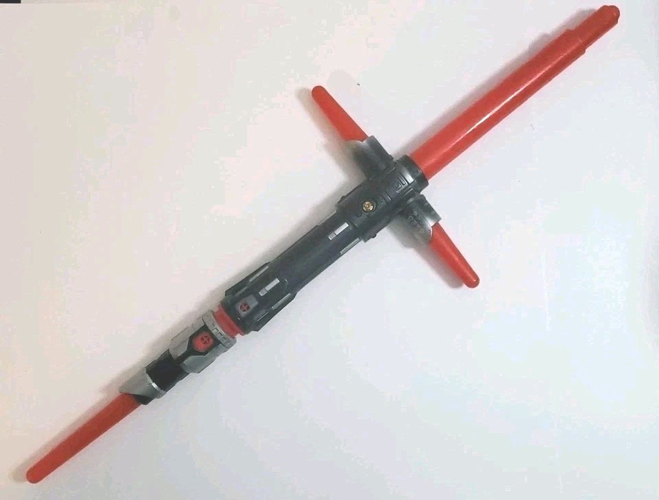 VTG STAR WARS 2015 HASBRO BLADEBUILDERS KYLO REN LIGHTSABER Light|Sound FXs 