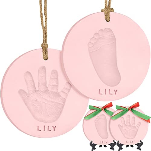 Baby Hand and Footprint Kit Girls, Boys - Personalized Candy, Multi-Colored