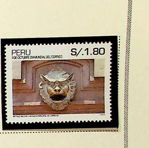 PERU Sc 1113 NH ISSUE OF 1995 - POST DAY - (RM26)