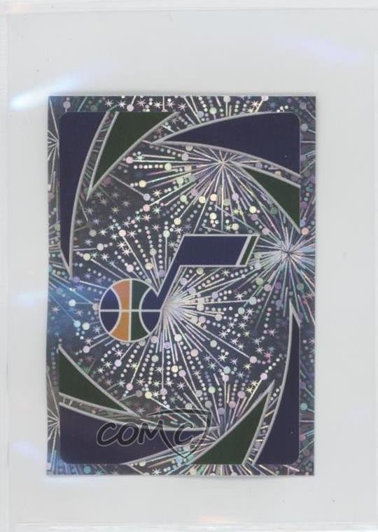 2020 Panini Sticker & Card Collection Stickers Team Logo Foil Utah Jazz #482 0c3
